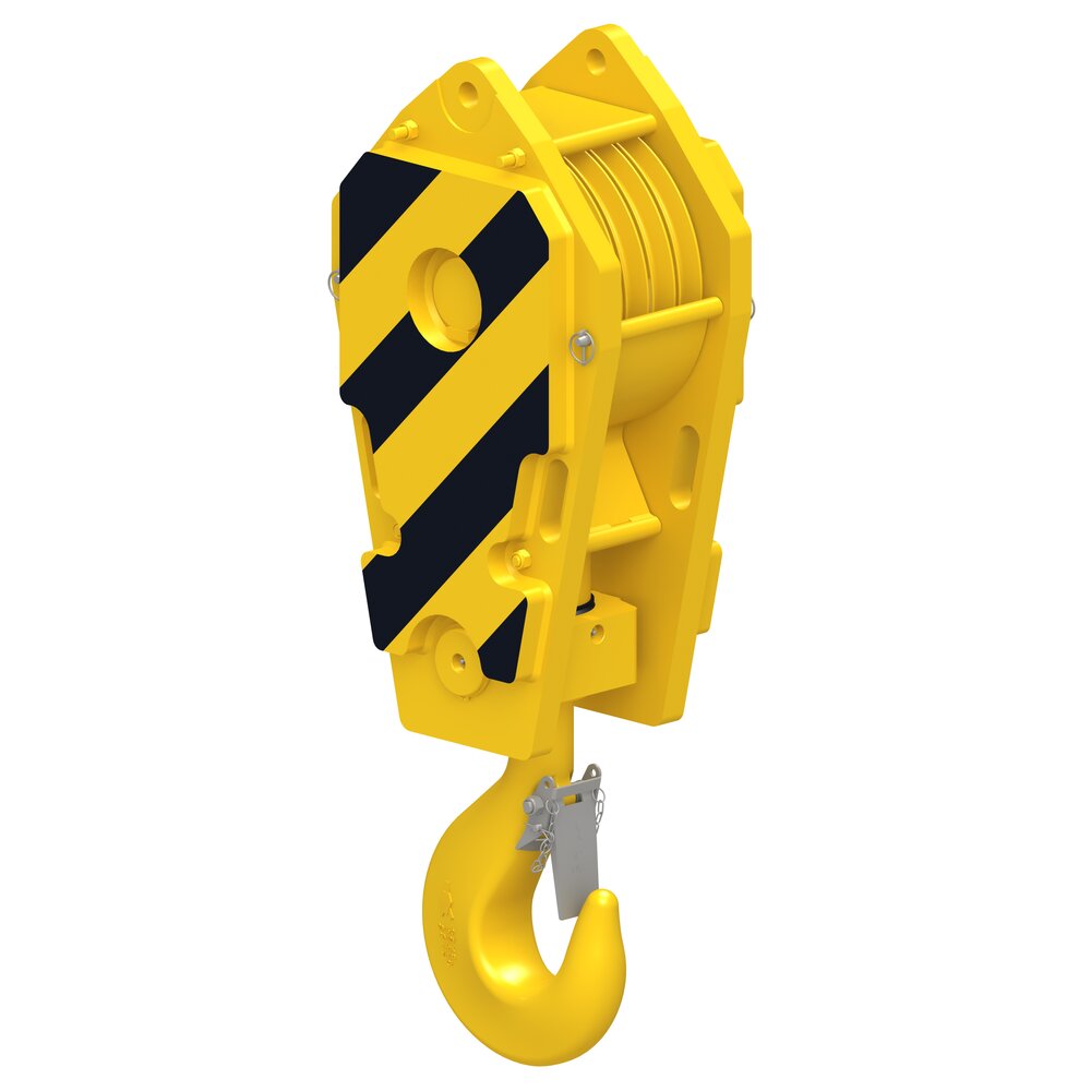 Fast Reeve Crane Blocks 4 sheave Certex Poland